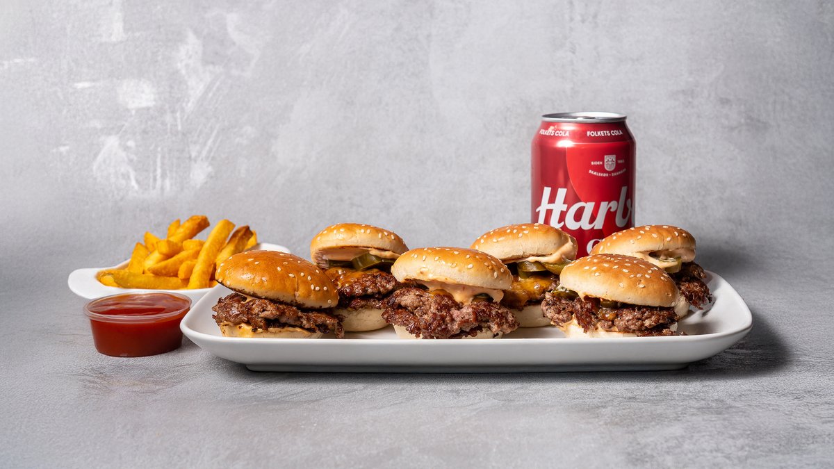 Mini Spicy Smash Menu (6 stk)