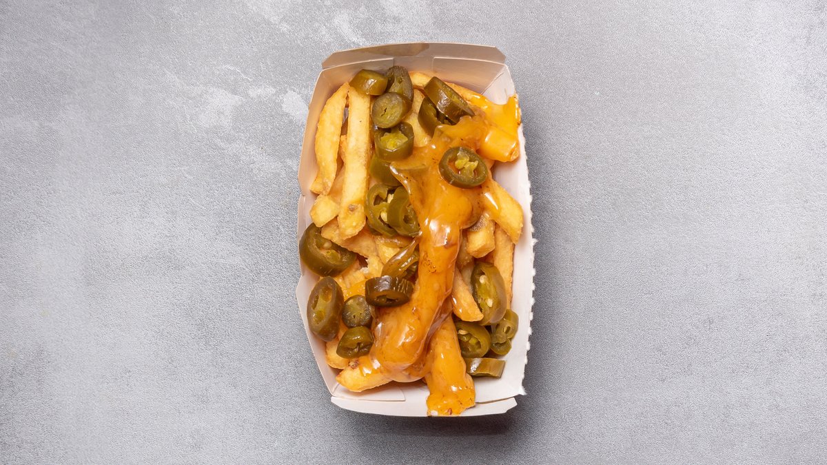 Cheesy Jalapeño Fries (V)