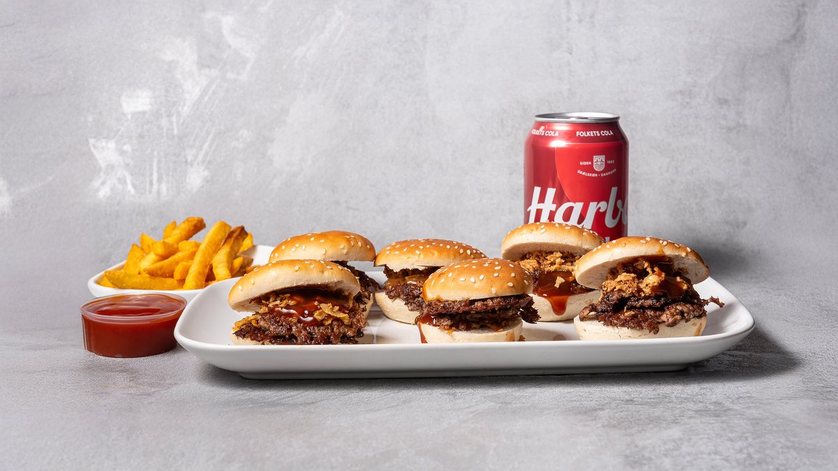 Mini BBQ Smash Menu  (6 stk)