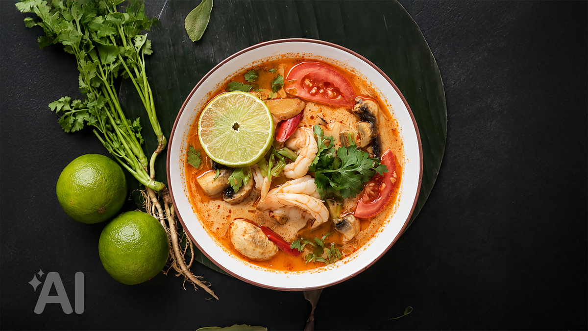 ⭐ Tom Yum Soup 🌶️