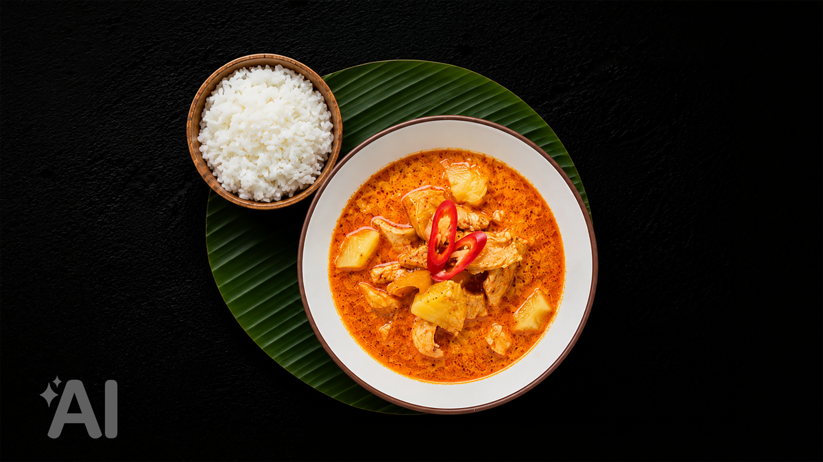 Red Curry with Pineapple 🌶️🌶️