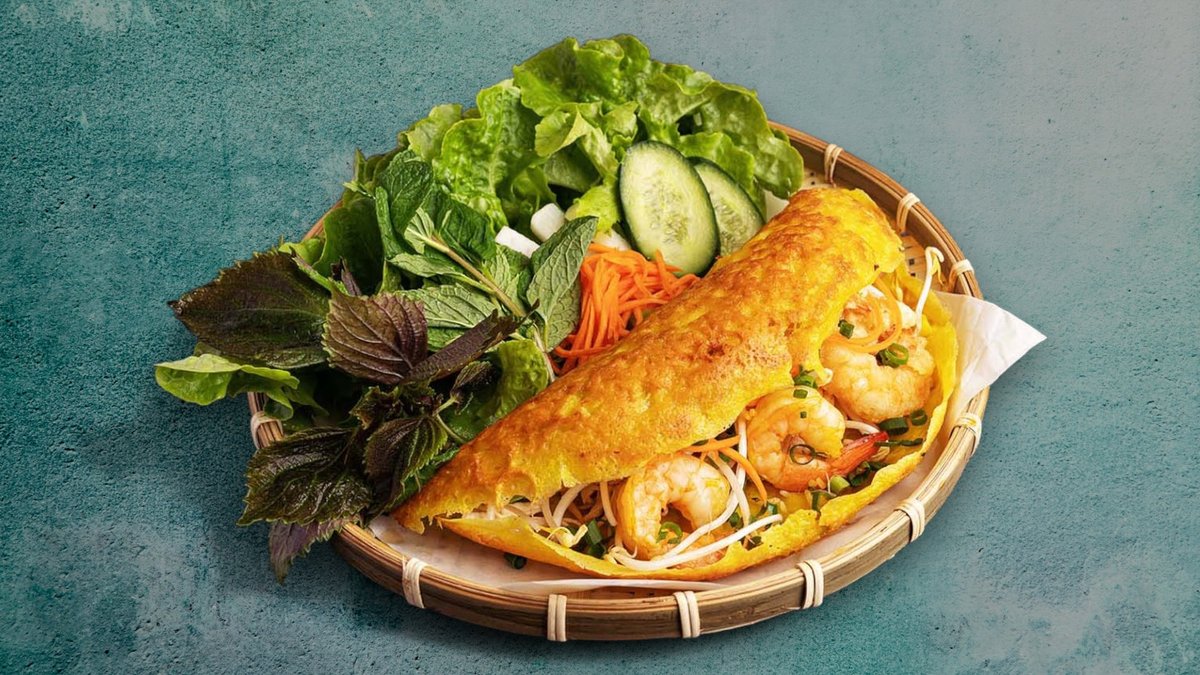 Vietnamese Crepe Pancake