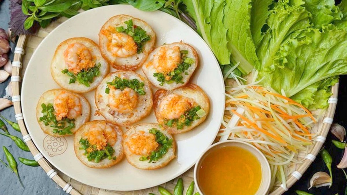Vietnamese Mini Savory Pancakes