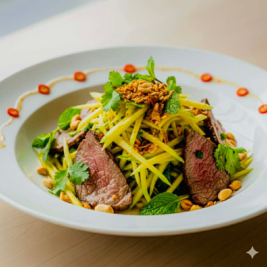 MANGO SALAD WITH BEEF